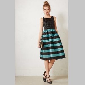 Anthropologie Leifsdottir "Starlit" Cocktail Dress